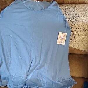 TANK # 004 LuLaRoe Light Blue Tank mini Dress/ Cover Up